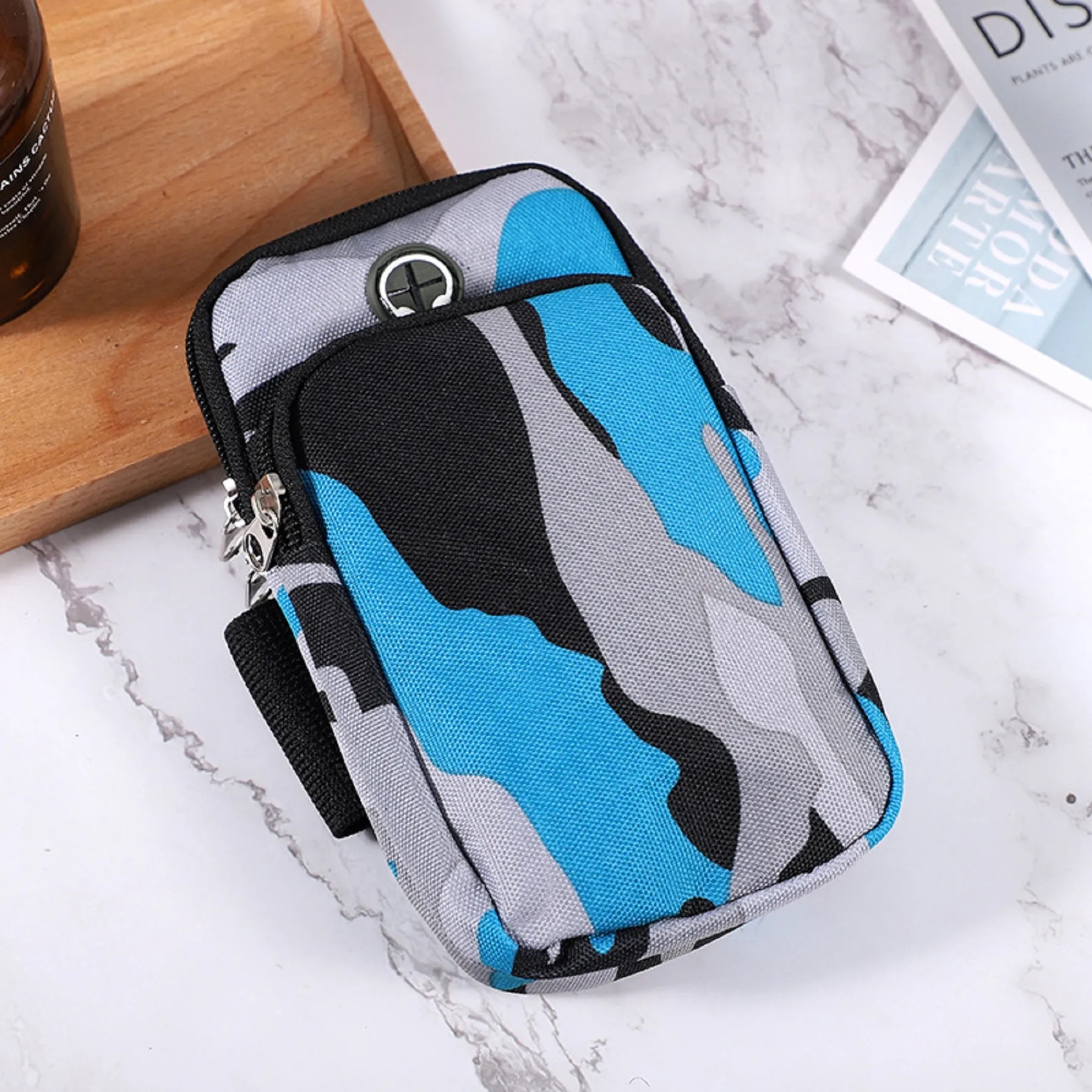 6" Camouflage Waterproof Phone Arm bag 3