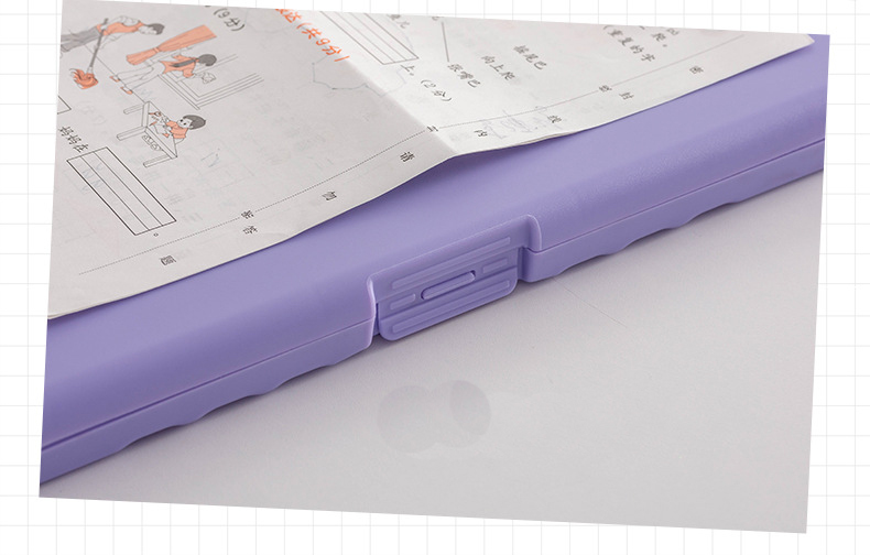 Plastic Storage ClipBoard with Pen Holder 11