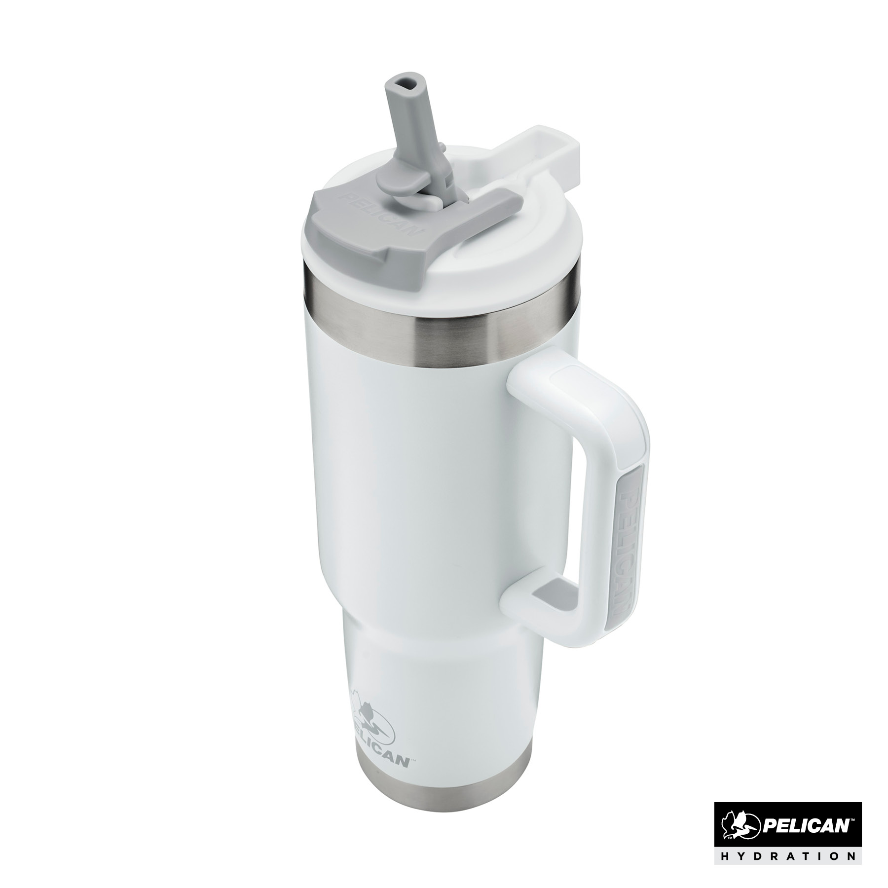 Pelican Porter™ Dual 40 oz. Dual Lid, Recycled Double Wall Stainless Steel Travel Tumbler 29
