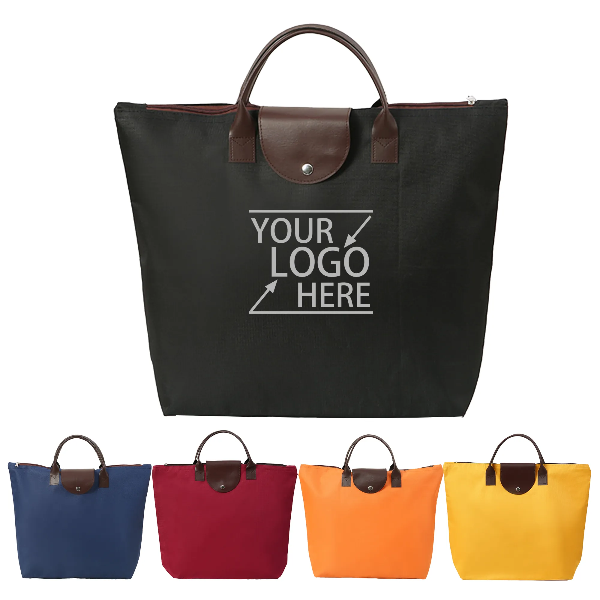 Oxford Fabric Shopping Tote Bag, custom tote bag with logo imprint 2