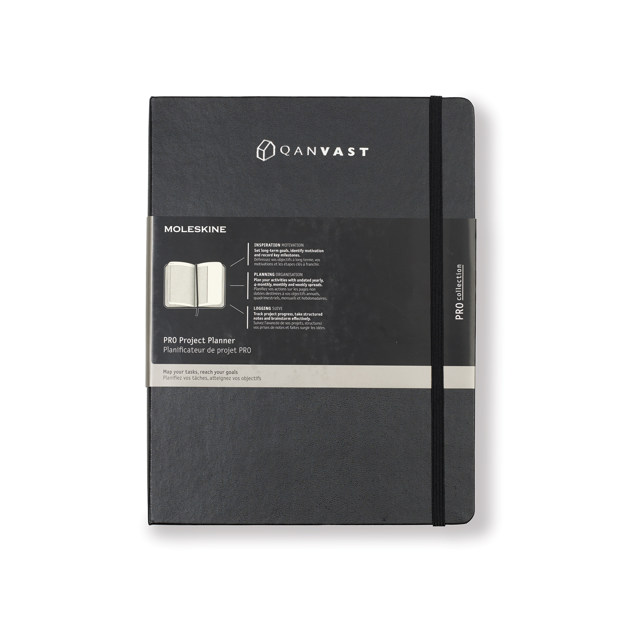 Moleskine® Hard Cover Ruled XL Professional Project Planner 1