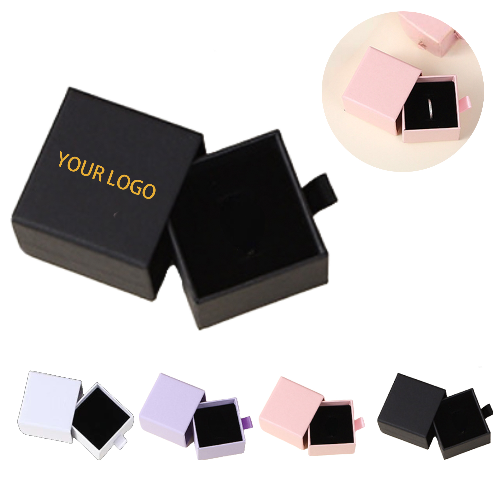 MOQ:30pcs Ribbon Drawer Case 2