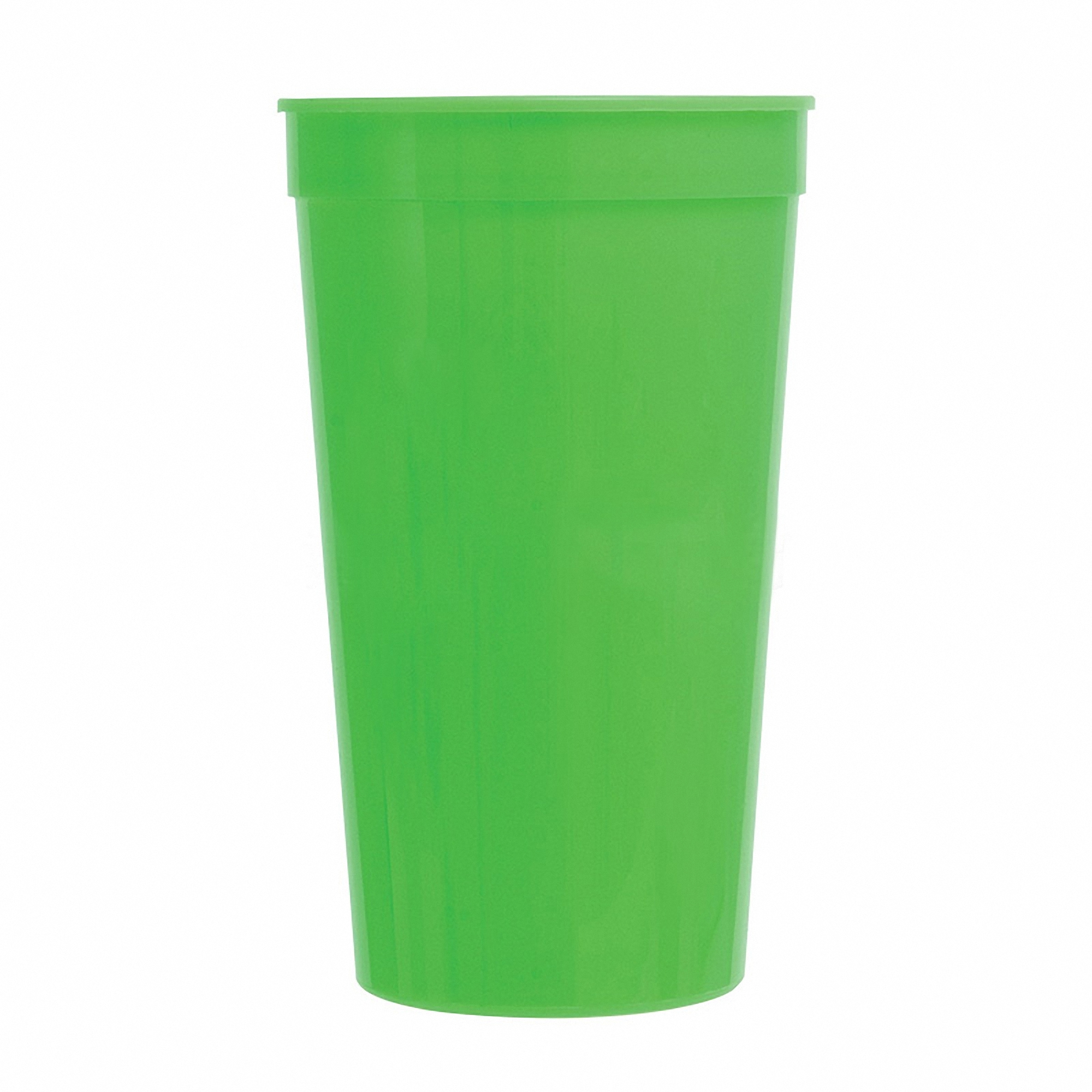 16oz Square Plastic Stadium Cup 1