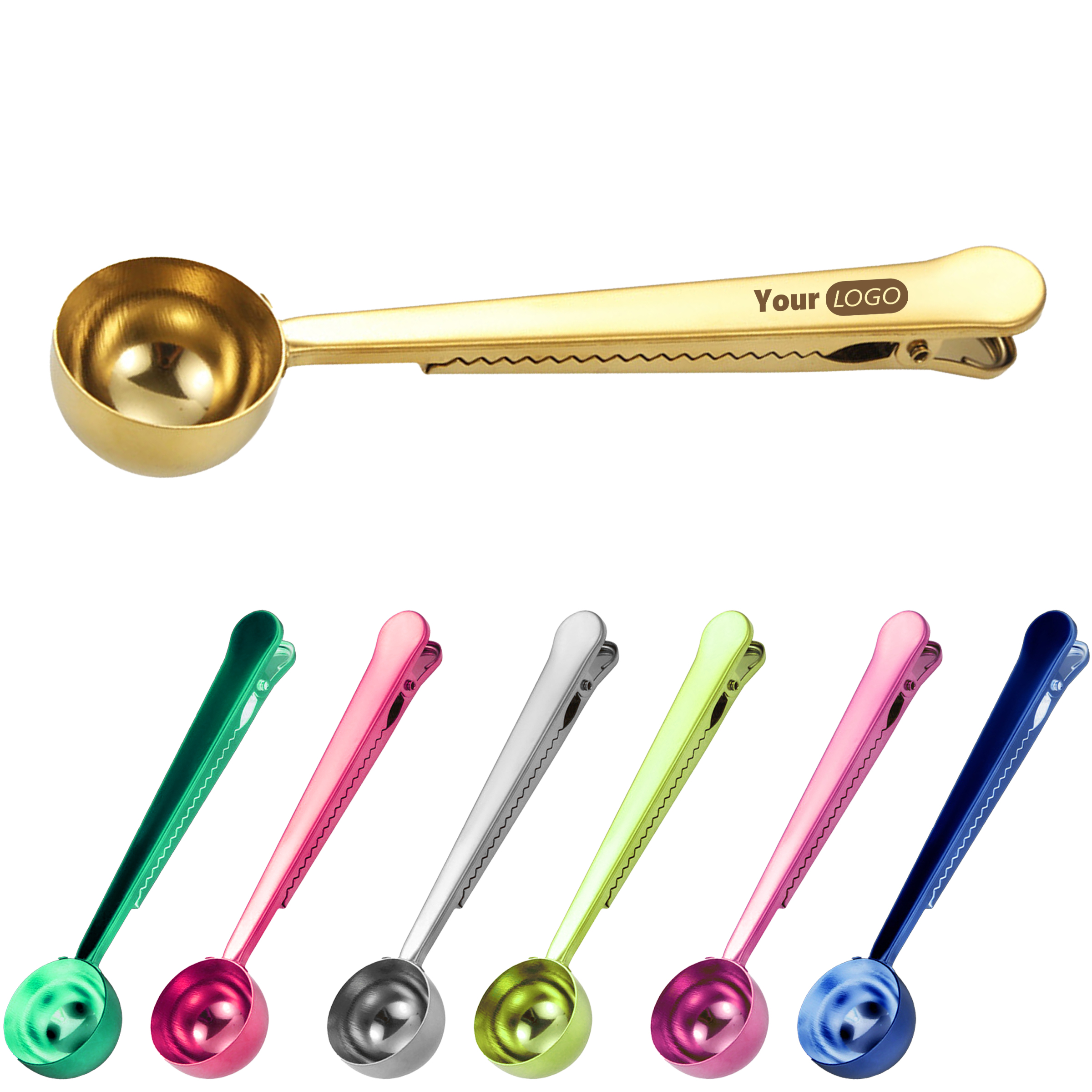 Stainless Steel Precision Coffee Scoop With Sealing Clip For Freshness 2