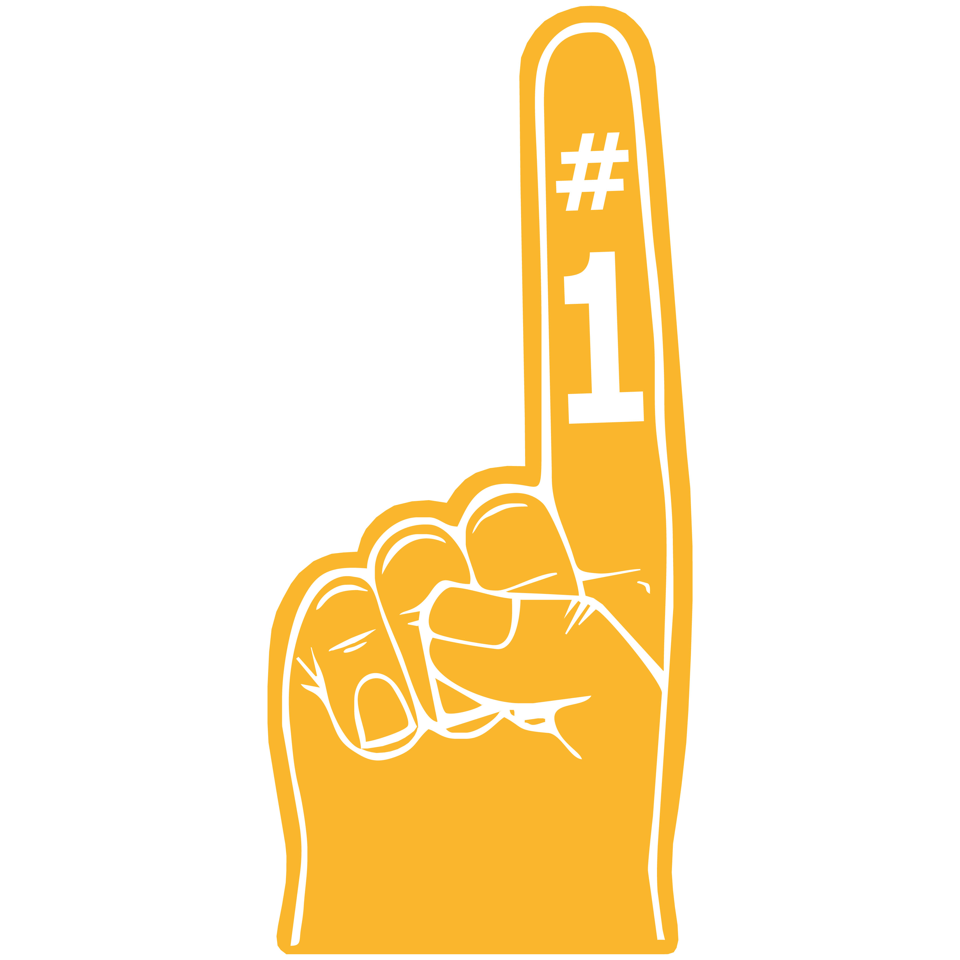 20" Foam Hand 36