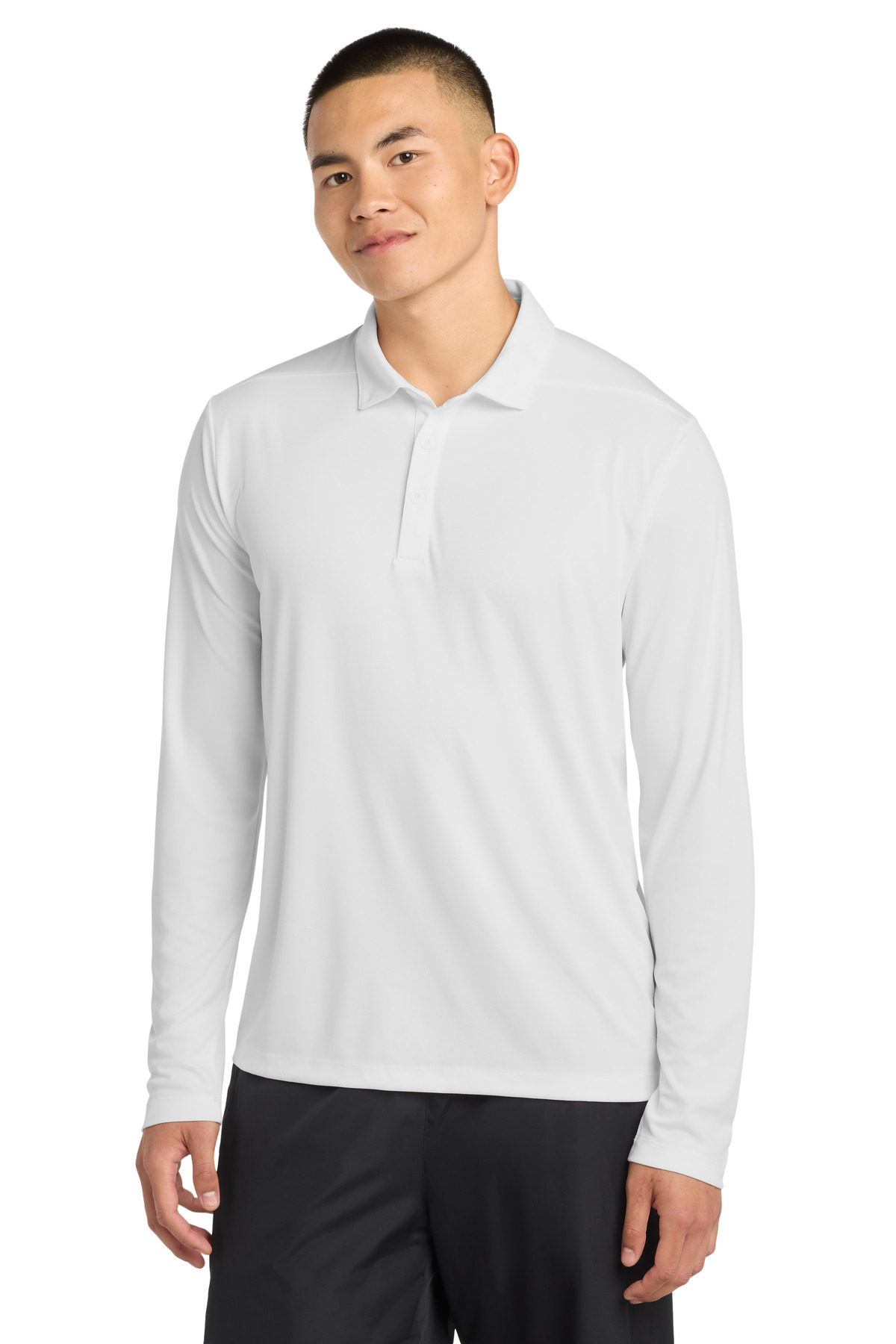 Sport-Tek Posi-UV Pro Long Sleeve Polo. ST520LS 32