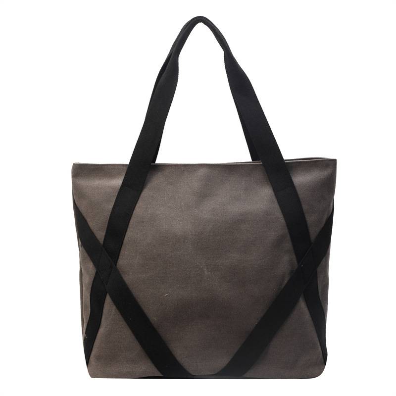 Travel Reusable Canvas Tote Bag Daily Shoulder Handbag 7
