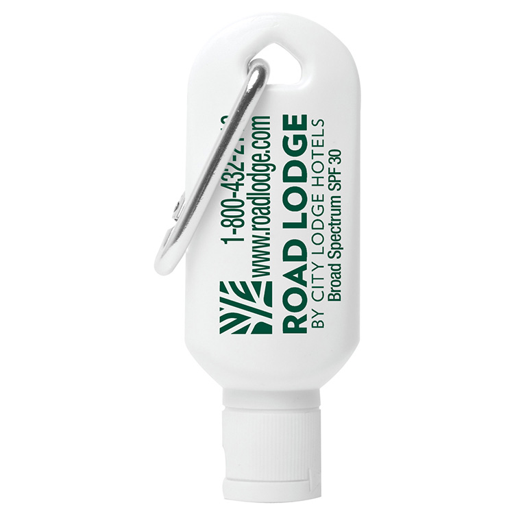 2.0 oz Broad Spectrum SPF 30 Sunscreen Lotion in Carabiner Bottle (Spot Color) 3