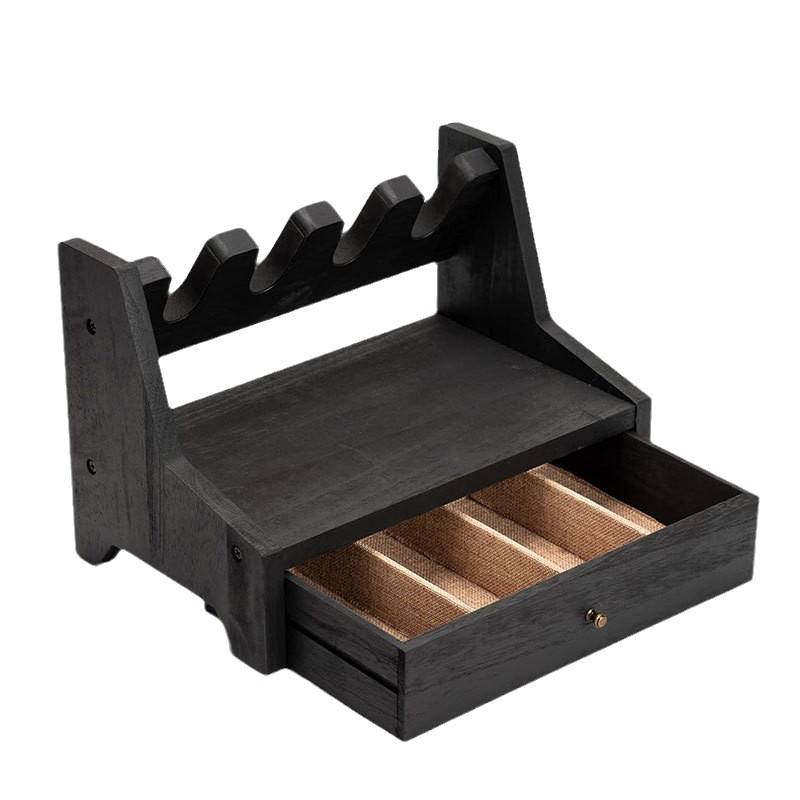 Wood Rack Holder for Gun Cabinet Accessories 9