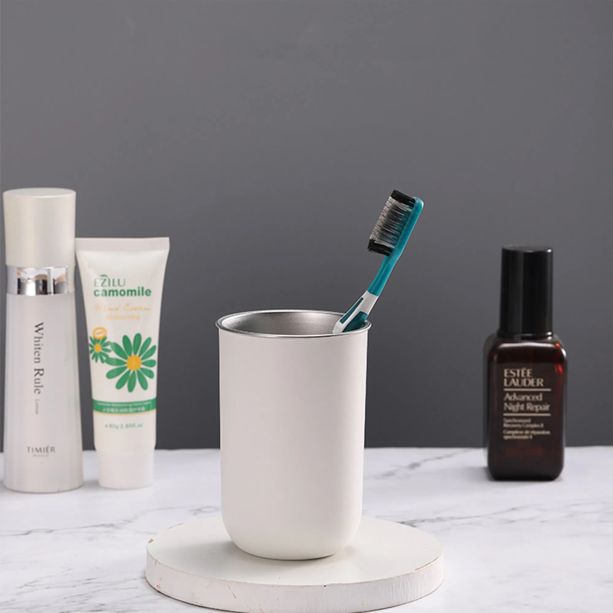 10 oz Mini Dual-Layer Coffee & Straw Cup 12