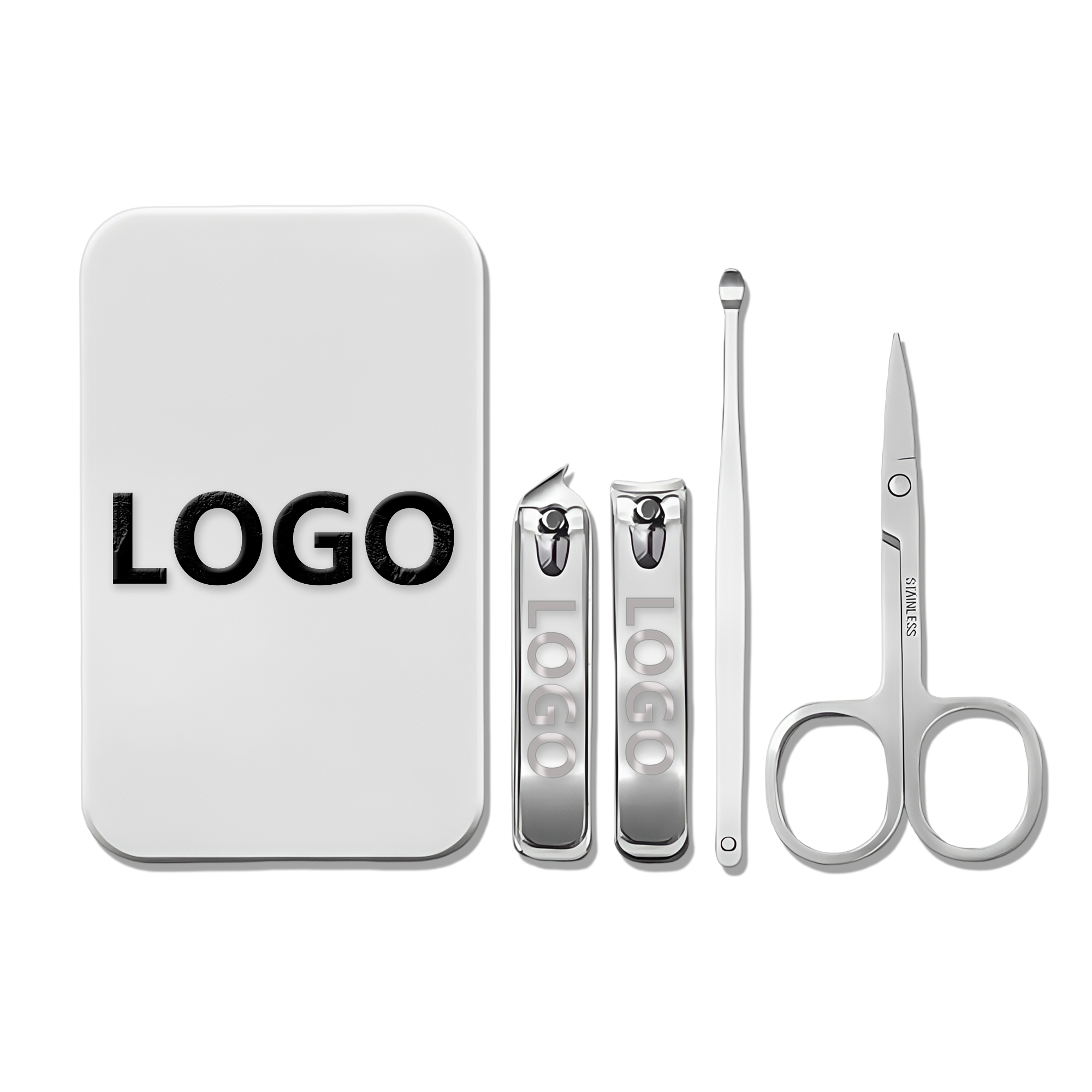 Stainless Steel Nail Clipper Set 1
