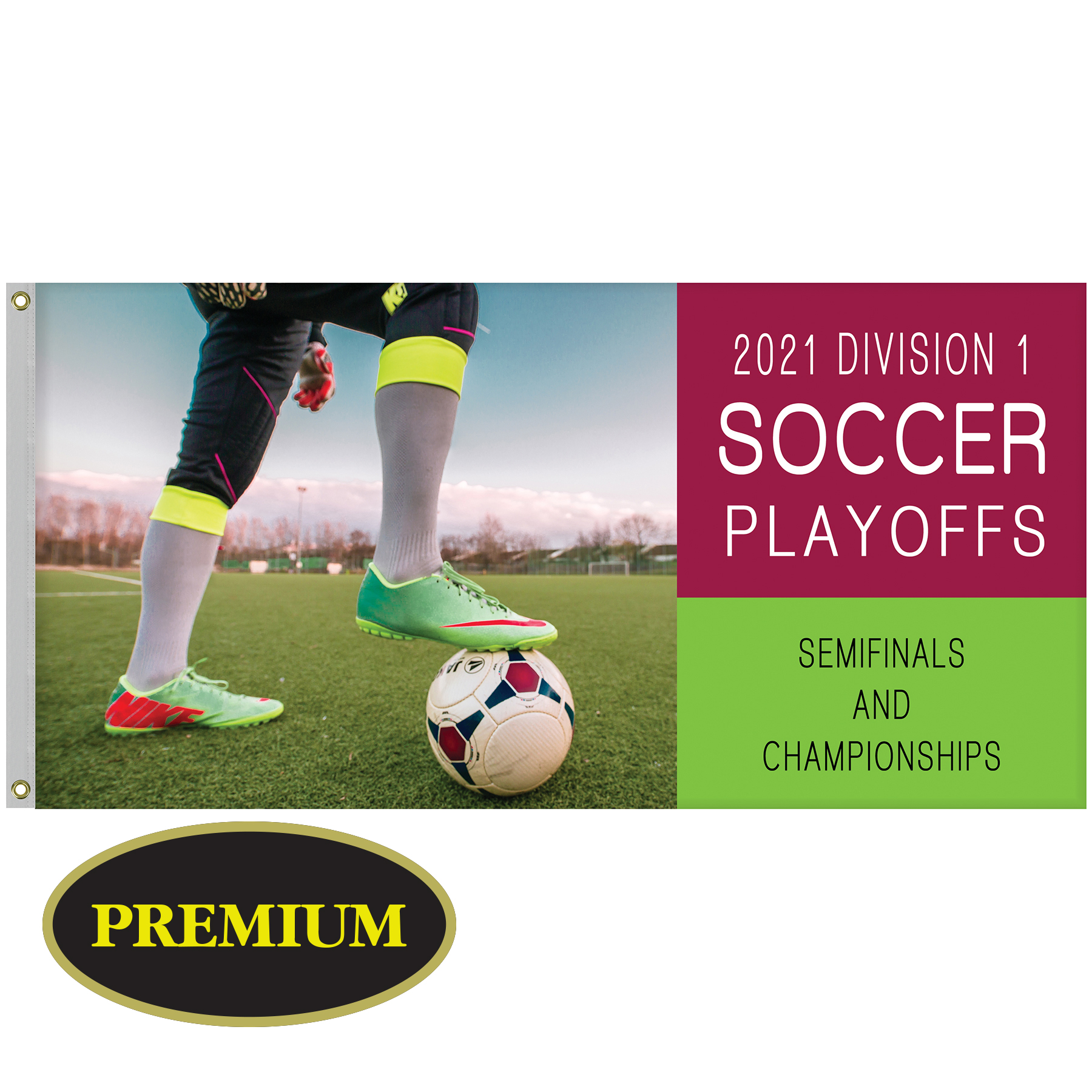 3' x 6' Digitally Printed Single Reverse Knitted Polyester Flags 5