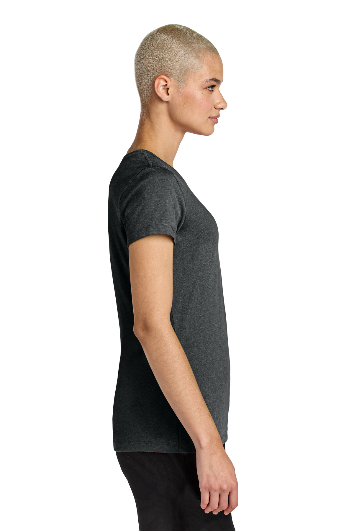 District Women's Perfect Weight CVC Tee DT188 78