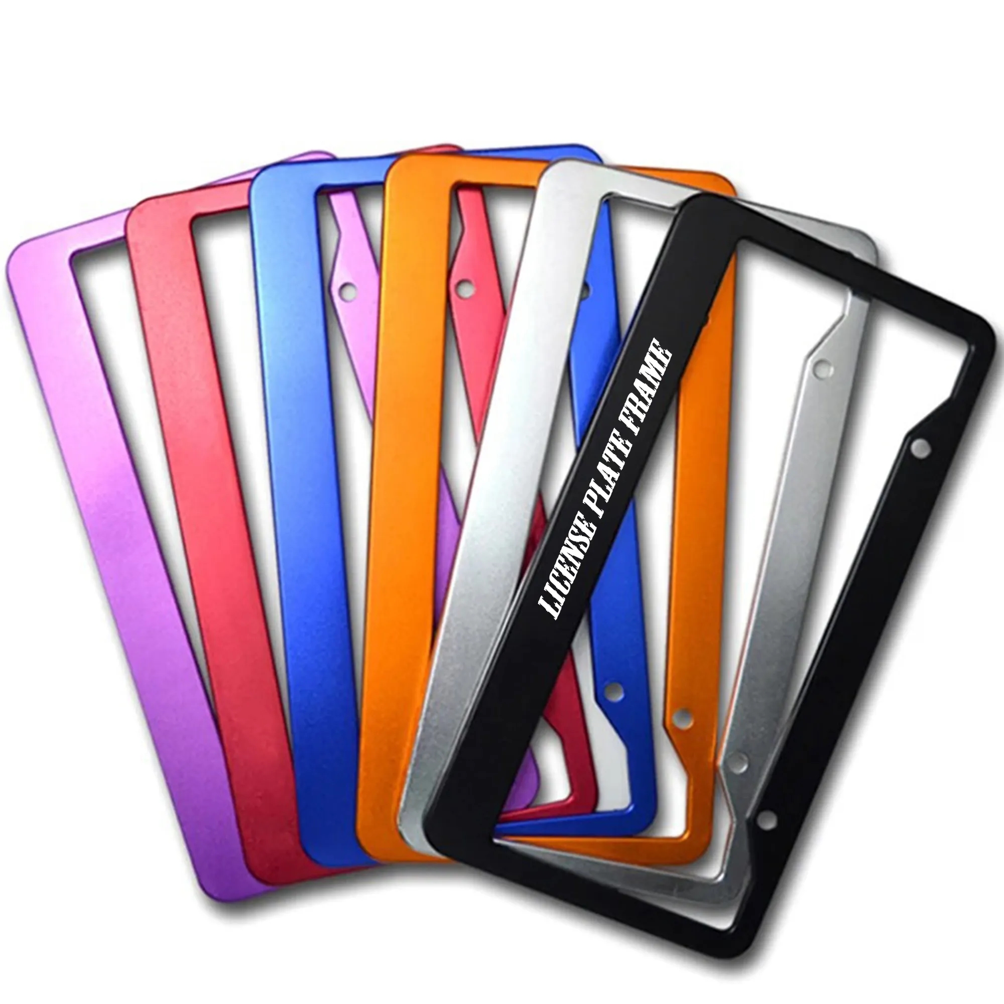 Aluminum Alloy Car License Plate Frame 3