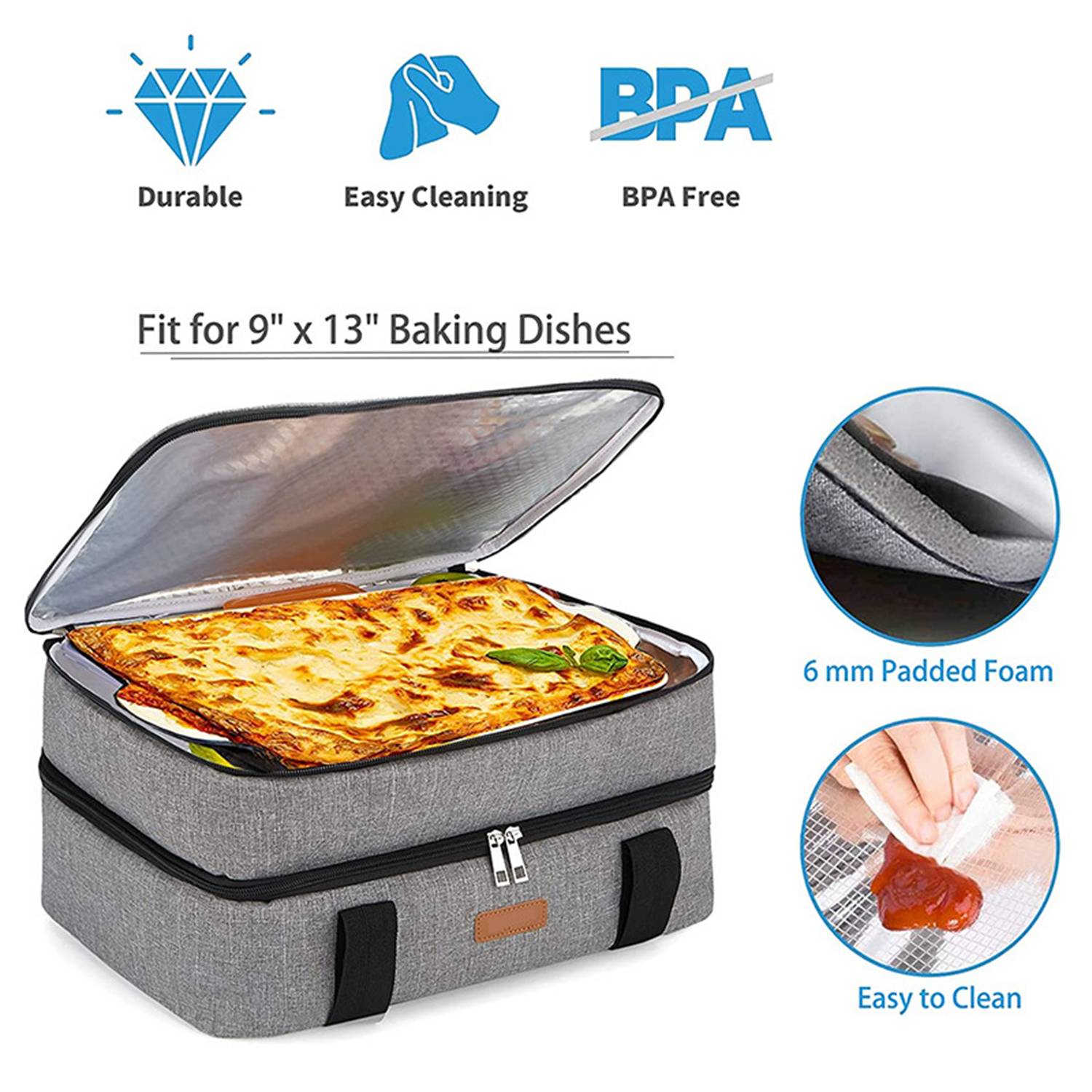 Pizza and Food Delivery Insulated Bag Cooler 4