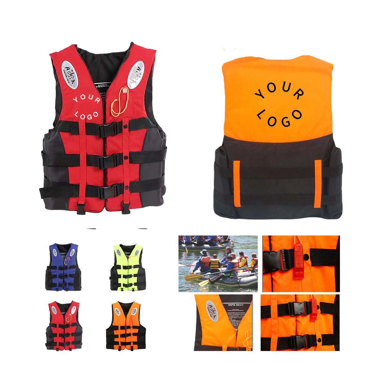 Comfortable Safety Vest for Swimming and Boating 1