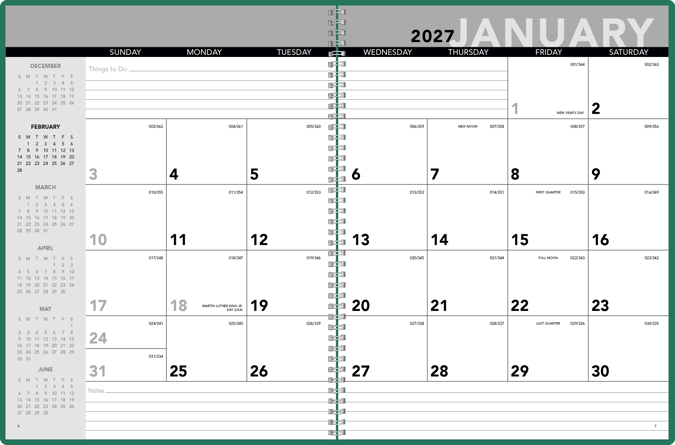 Triumph® Calendars Monthly Planner 142