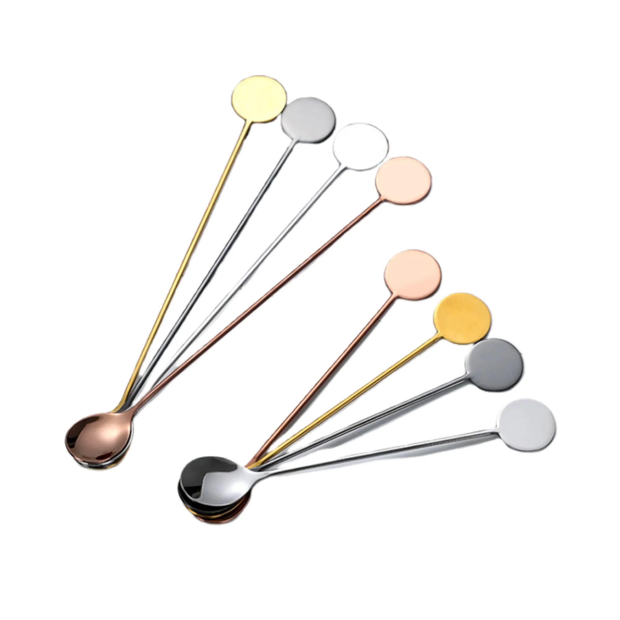 Customizable Logo Stainless Steel Coffee Spoon 2