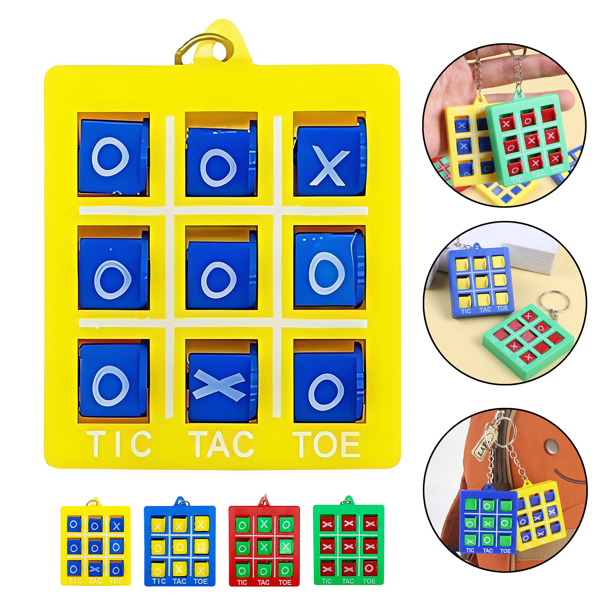 XO Tic Tac Toe Keychain 6