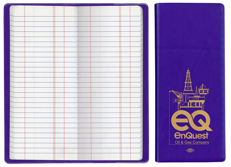 Oil & Pipe Long Tally Book-Standard Vinyl 17