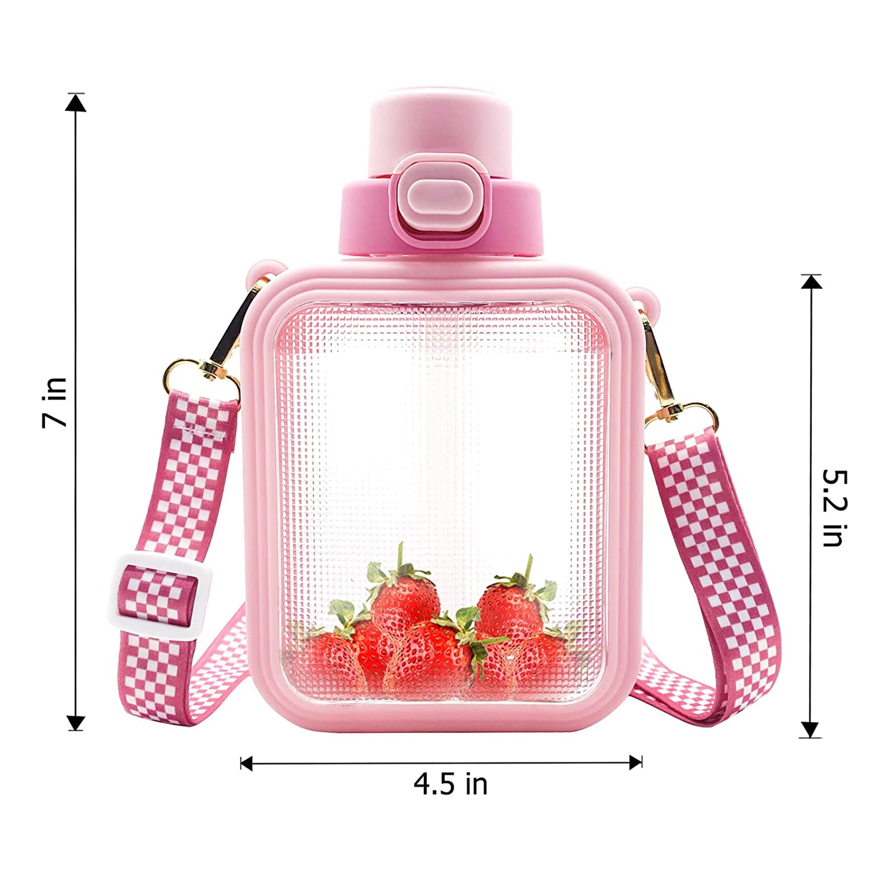 Cute Square Water Bottles 2