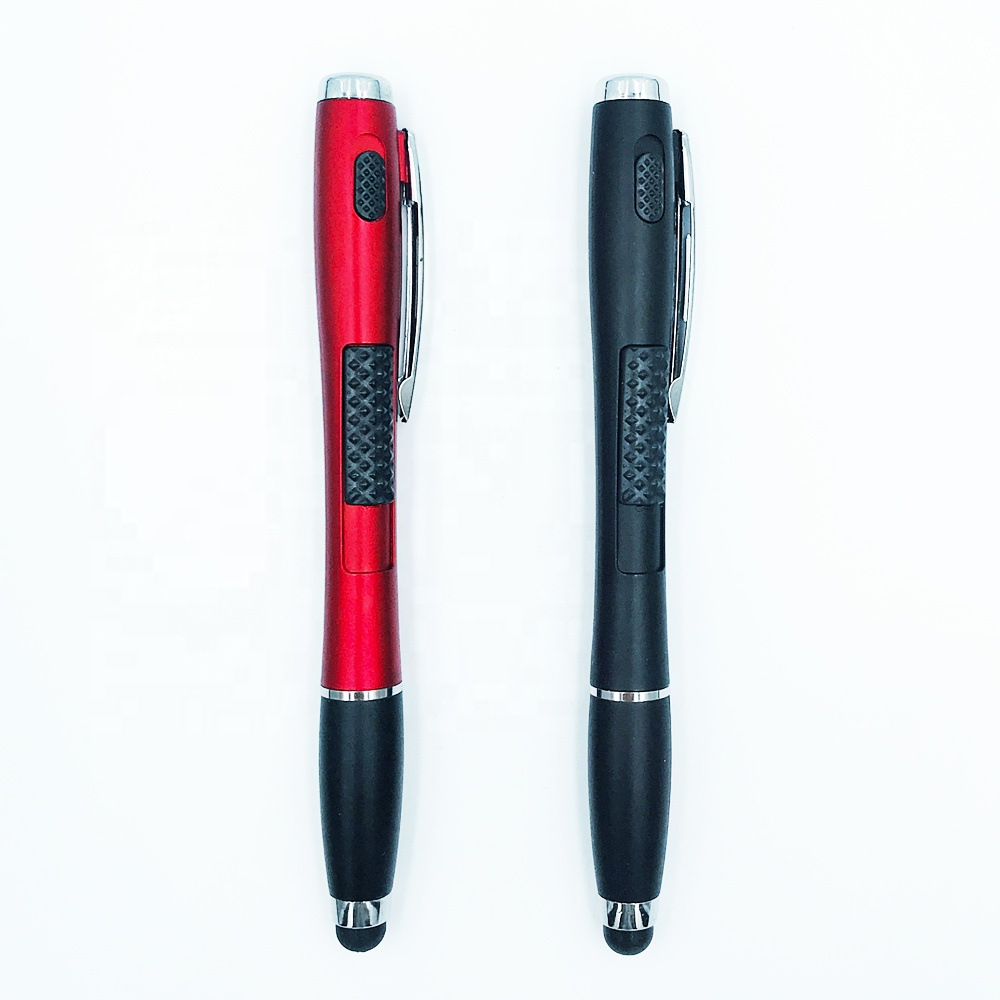 Multi-Function Touch Screen Pen, Stylus, Ballpoint Pen, LED Flashlight 3