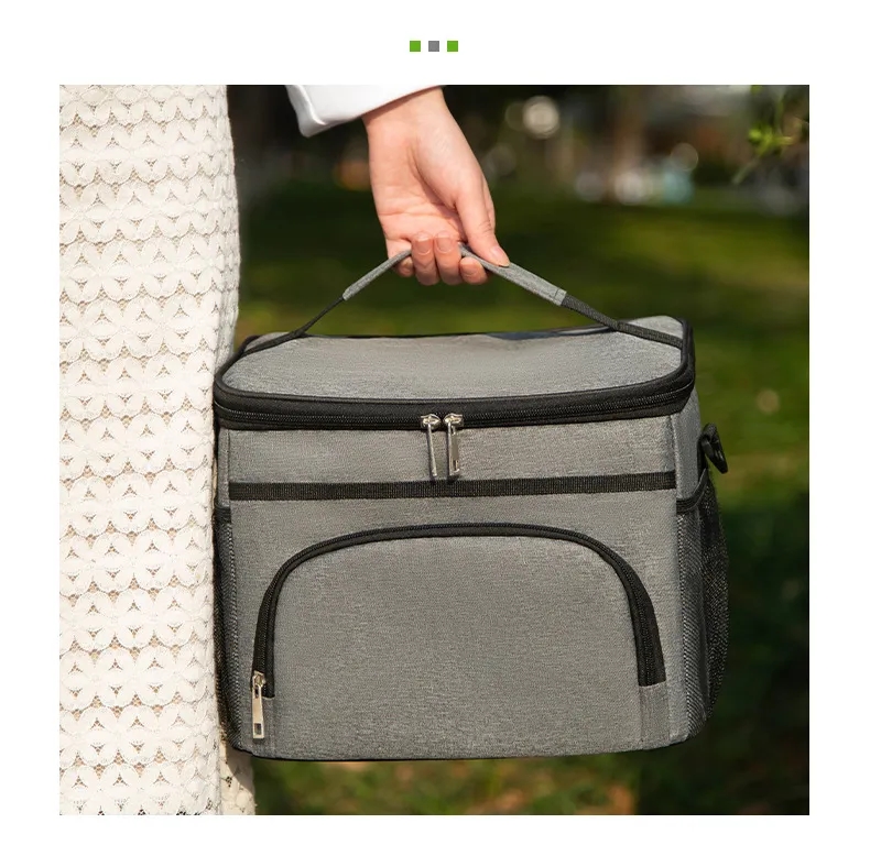 Large capacity single-layer lunch bag 5