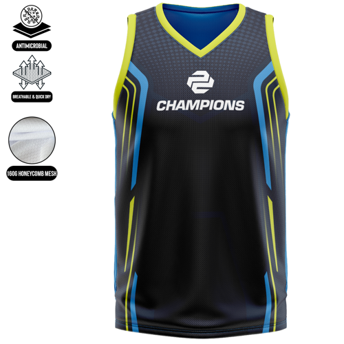 Men's Custom Full Sublimation Volleyball Sleeveless Jersey 4