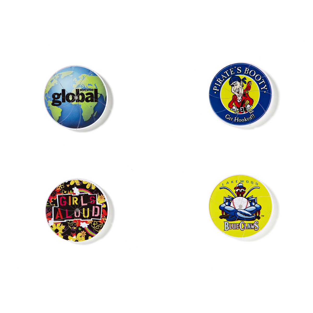 All-White Incredible Expanding Flying Disc with Digital Printing 2