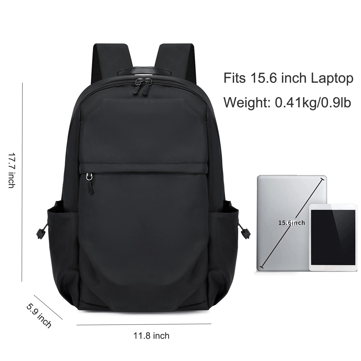 Lightweight Casual Laptop Backpack School Bookbag 3