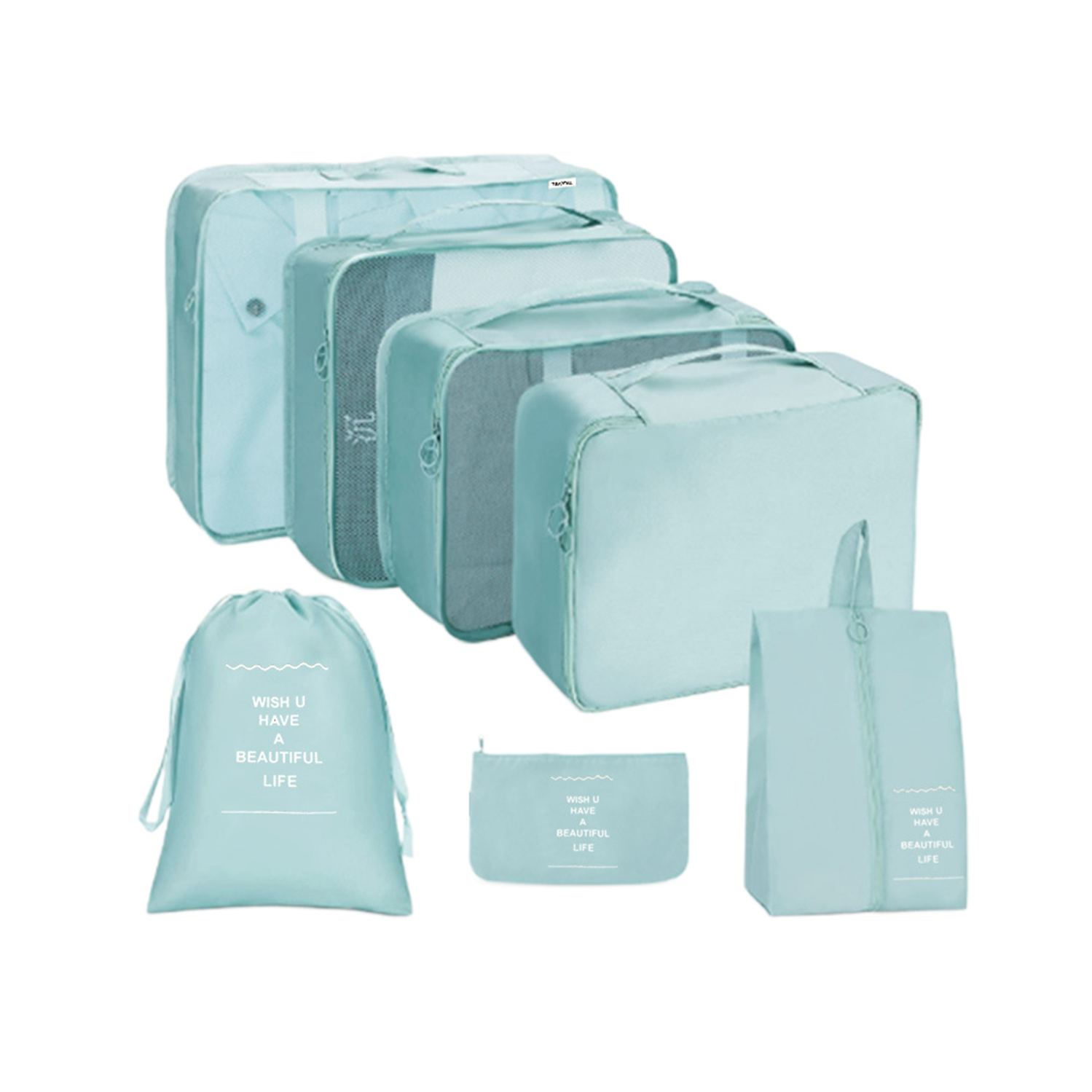 7 PCS Travel Clothes Storage Bag Set 3