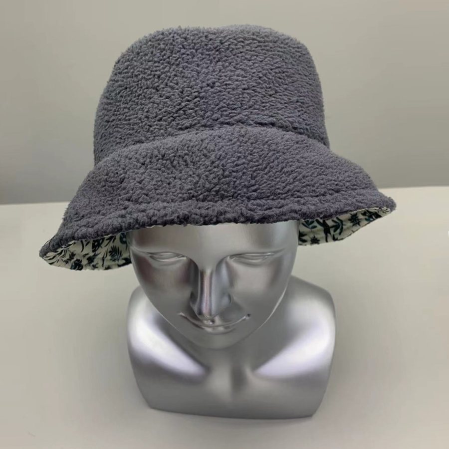 Sherpa & Performance Polyester Reversible Bucket Hat
