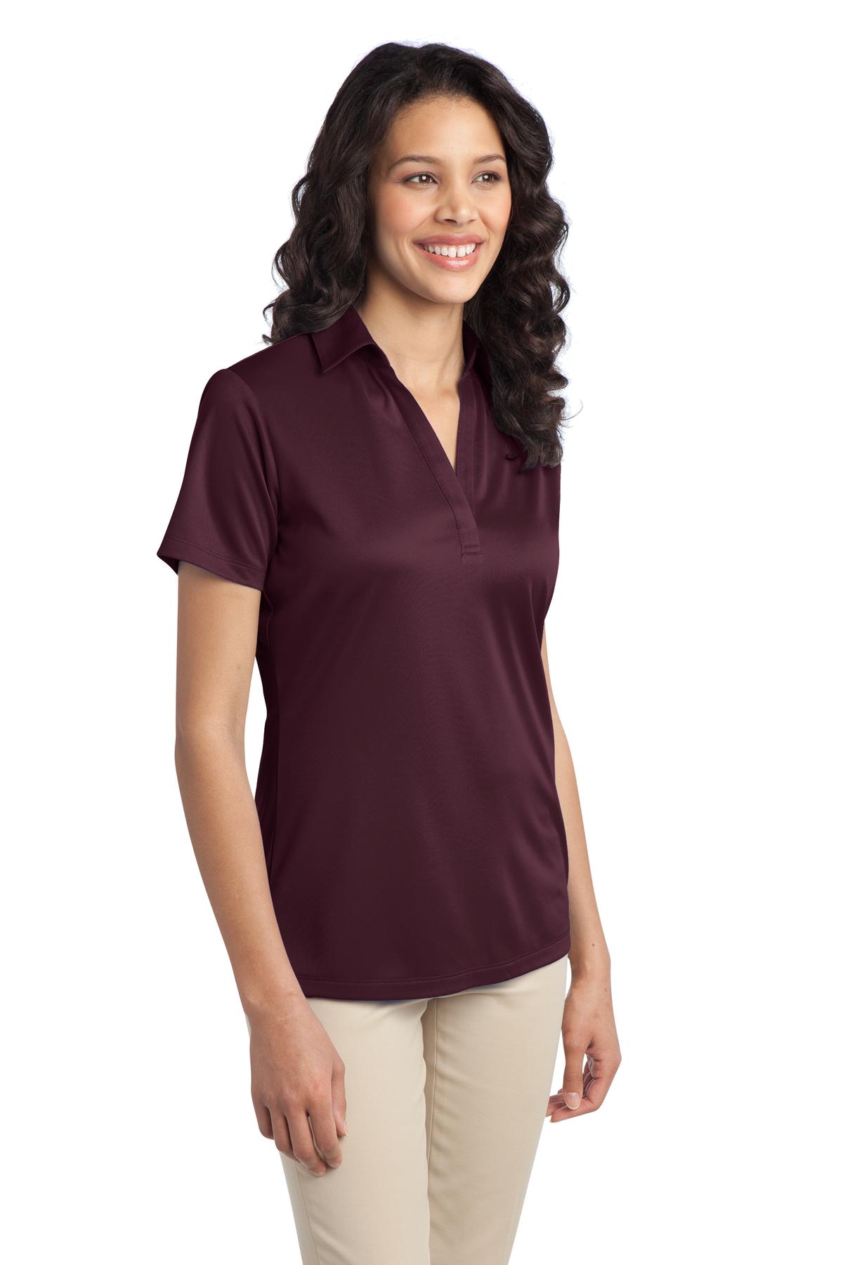 Port Authority® Women's Silk Touch Performance Polo 3