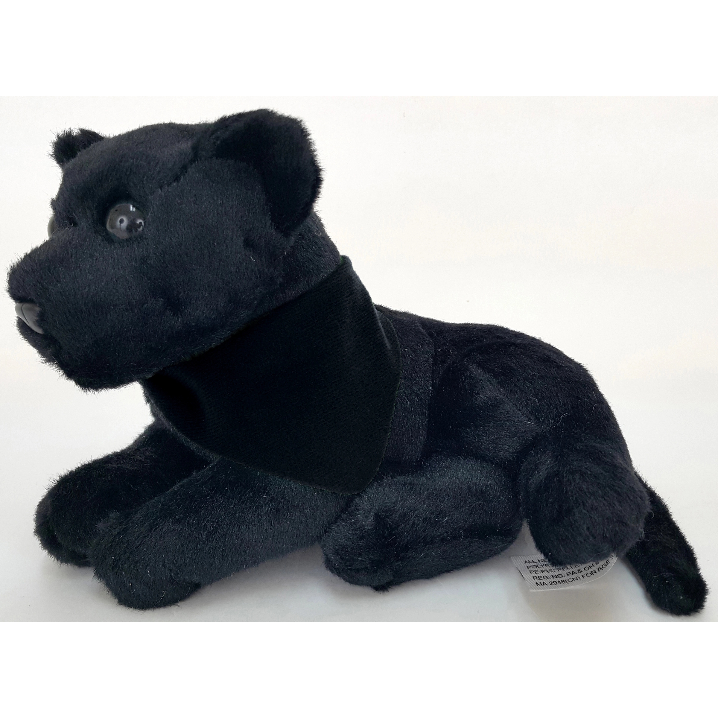 8" Jungle Animals Sitting Black Panther 8