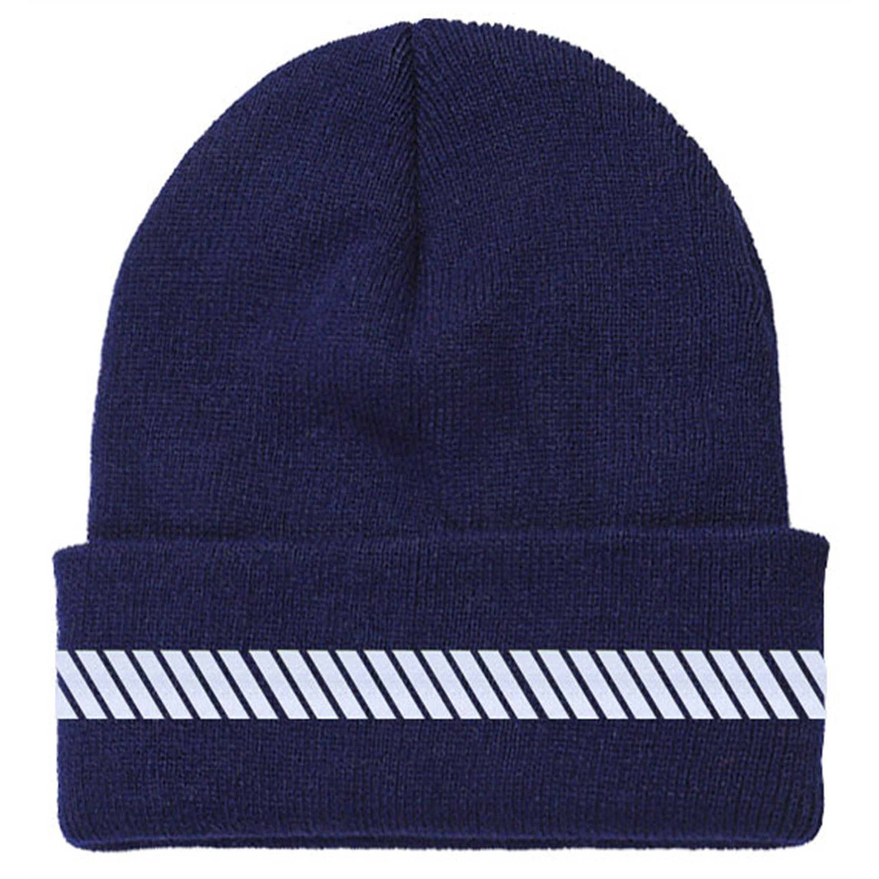 Reflective Rib Knit Hat 2