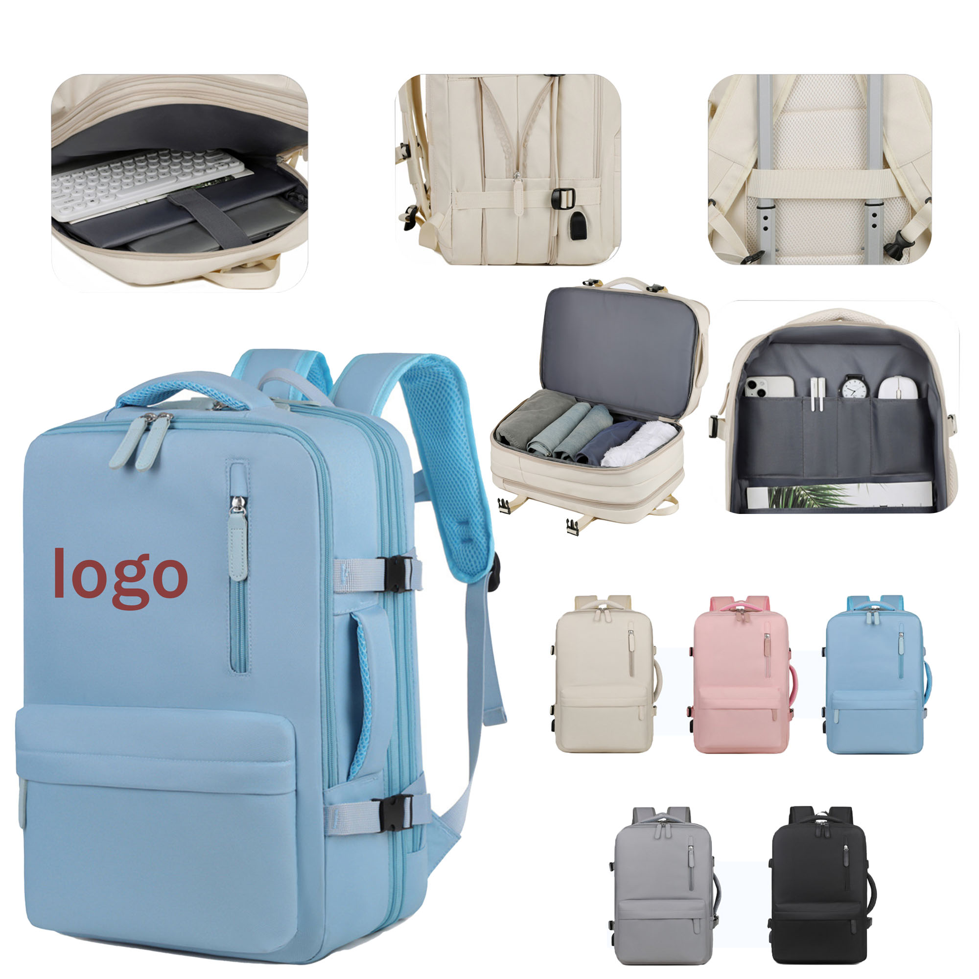 Large-Capacity Business Travel Backpack 2