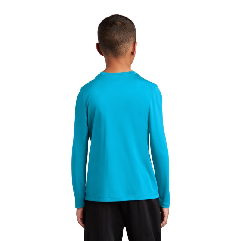 Sport-Tek Youth Posi-UV Pro Long Sleeve Tee. 45