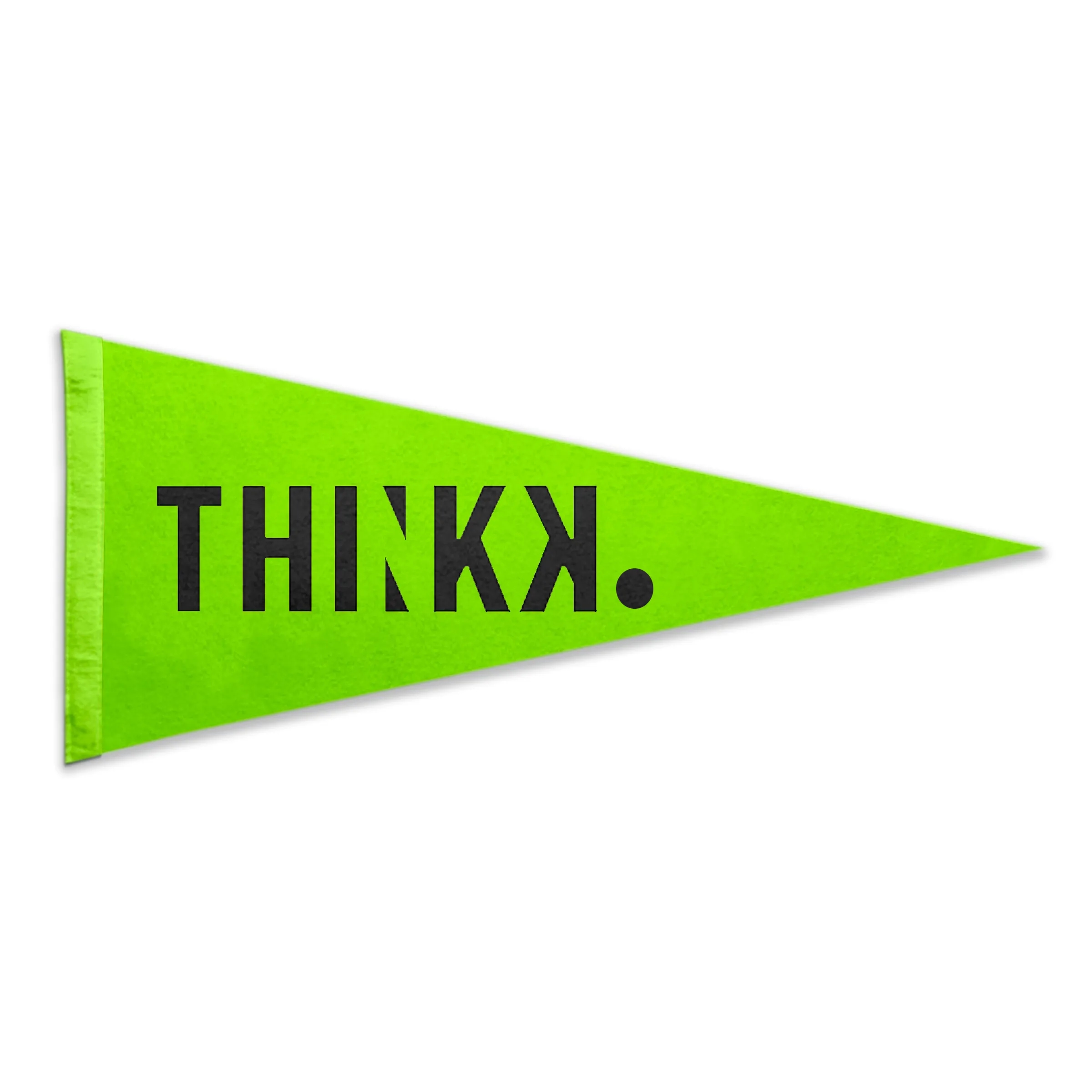 12" x 30" Acrylic Felt Pennant without Pole - Silk Screen 3