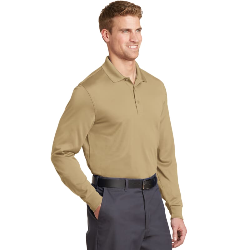 CornerStone Select Snag-Proof Long Sleeve Polo. 2