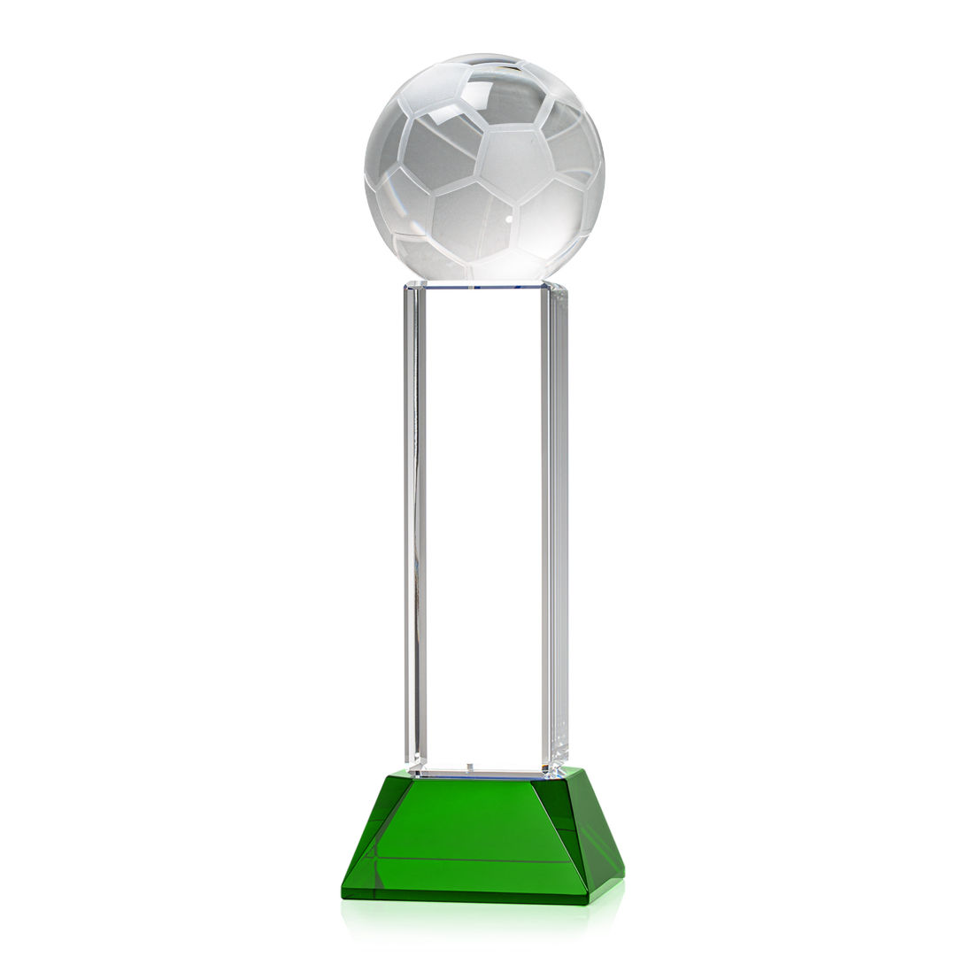 Soccer Ball VividPrint™ Award on Stowe - Green 7