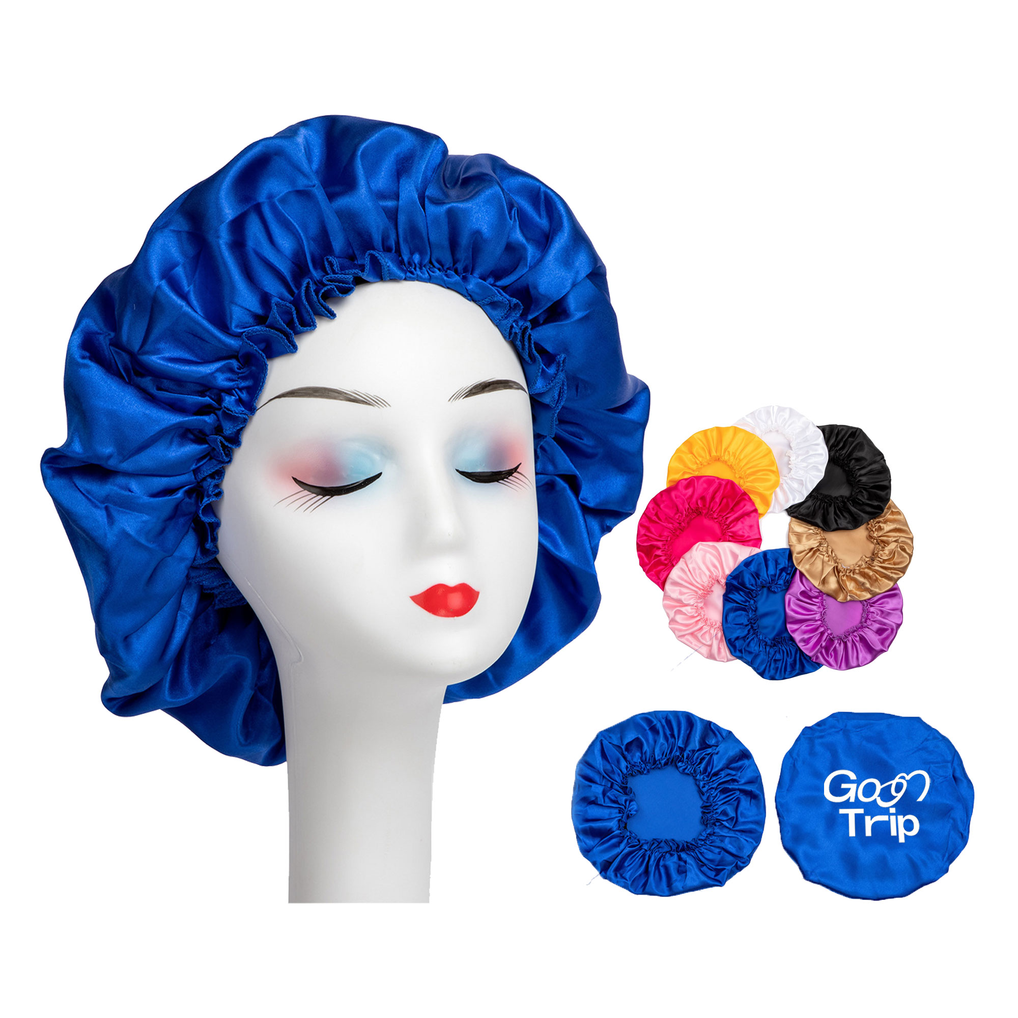 Customized Double-Layer Shower Cap 2