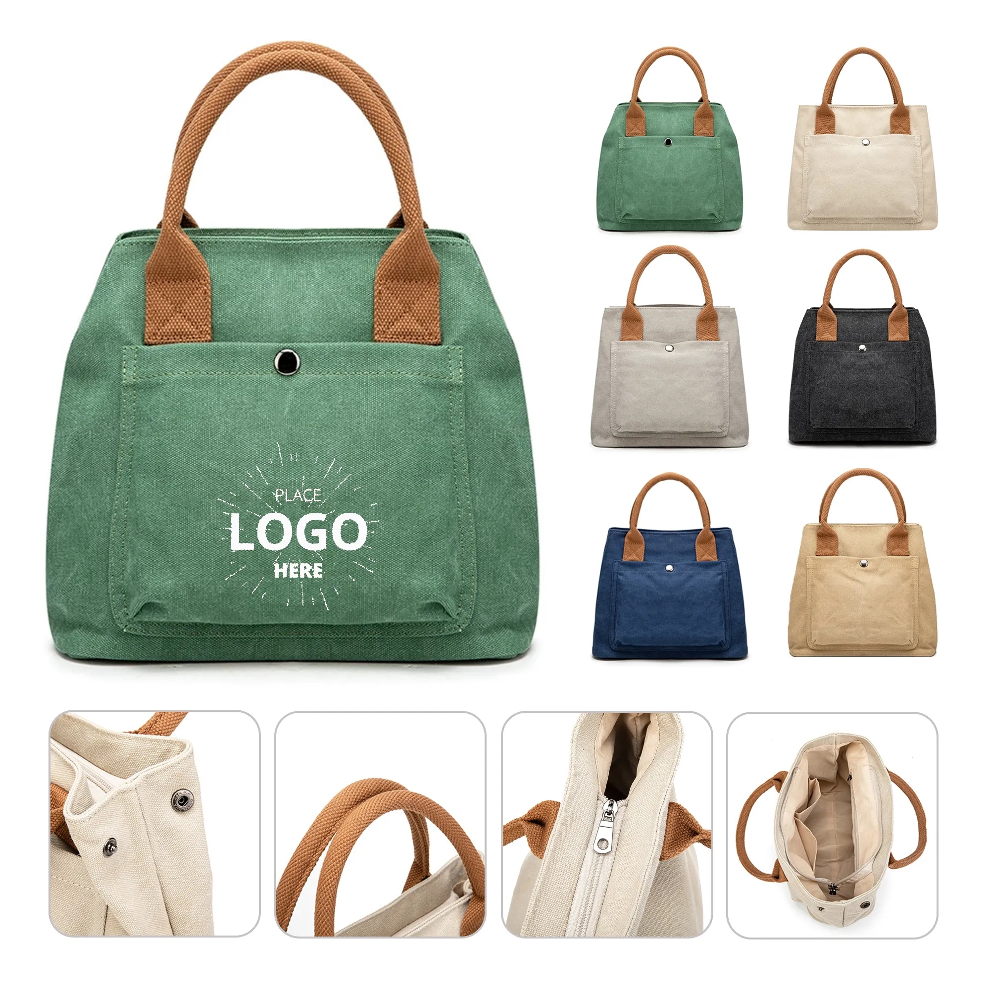 Women's Canvas Tote Bag 4