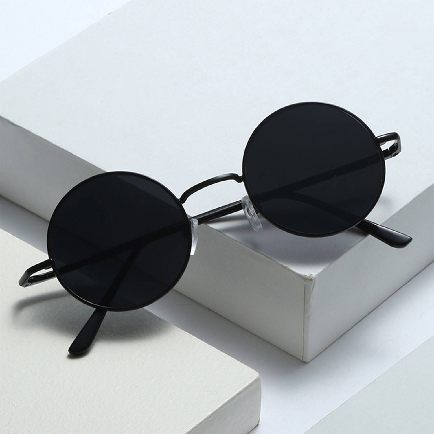 New vintage round fashion sunglasses 2