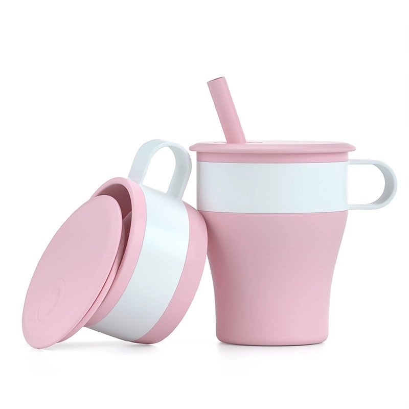 Custom Silicone Foldable Travel Cup & Reusable To-Go Bottle 9