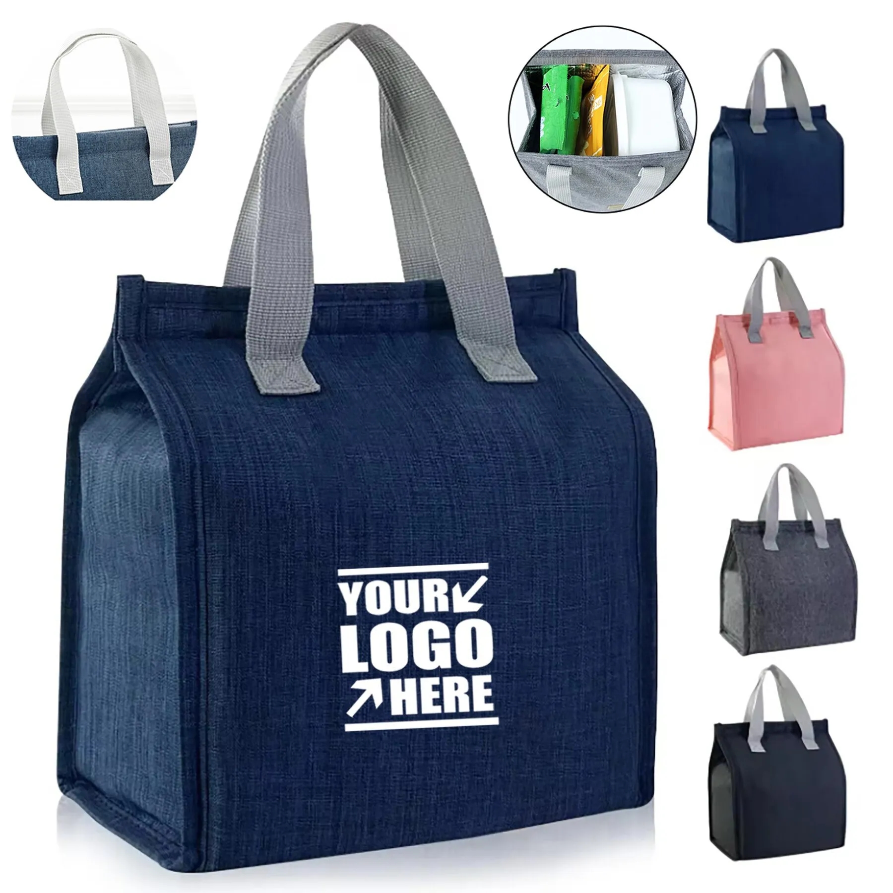 Waterproof Lunch Cooler Tote Bag 7