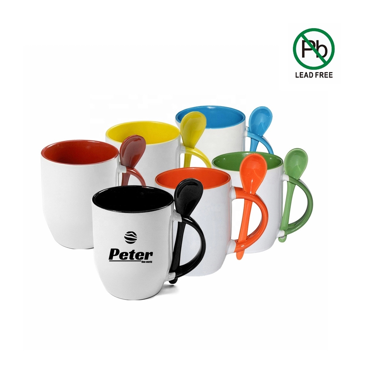 Coffee Mugs With Spoons 2
