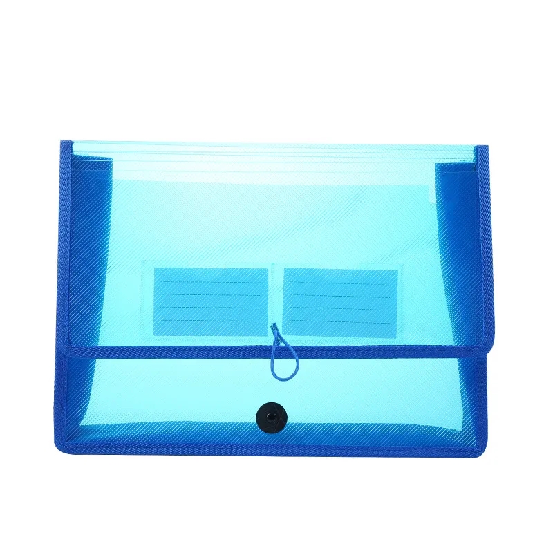 A4 Popper Wallet Plastic Folder Poly Pockets Envelope 6