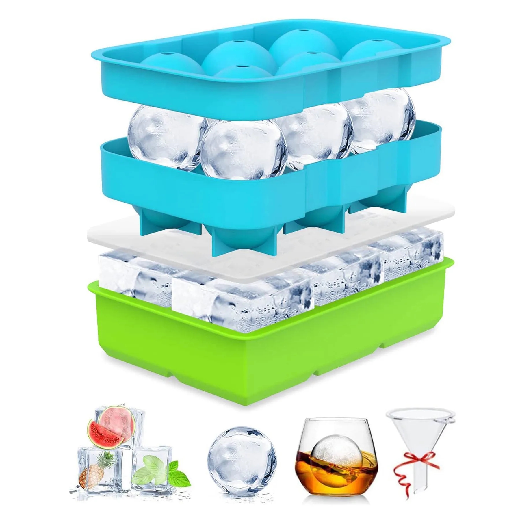 Ice Cube Tray Set 6