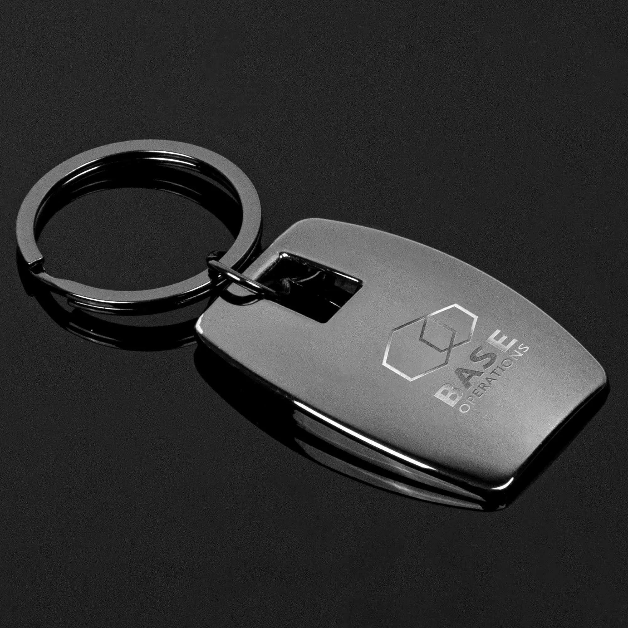 Gunmetal Messina Key Chain