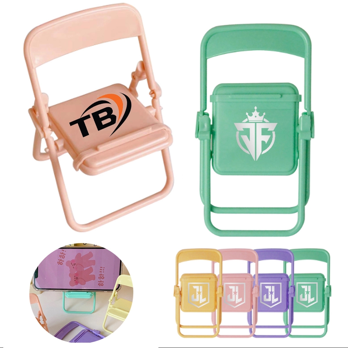 Mini Chair Pattern Practical Universal Mobile Phone Holder 3